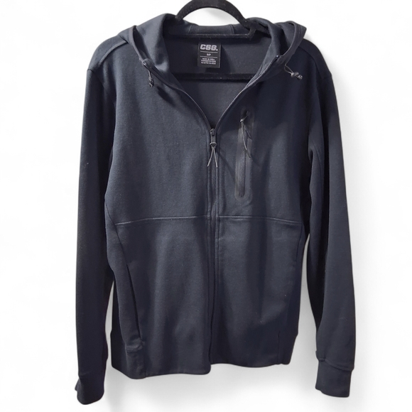 CSG Veracity Full Zip Hoodie in Black Mens Size Small - Picture 2 of 9